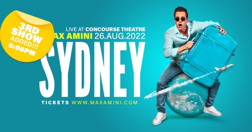 Max Amini Live in Sydney!
