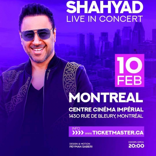 Shahyad live in Montreal