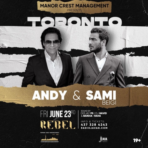 Andy & Sami Beigi in Toronto