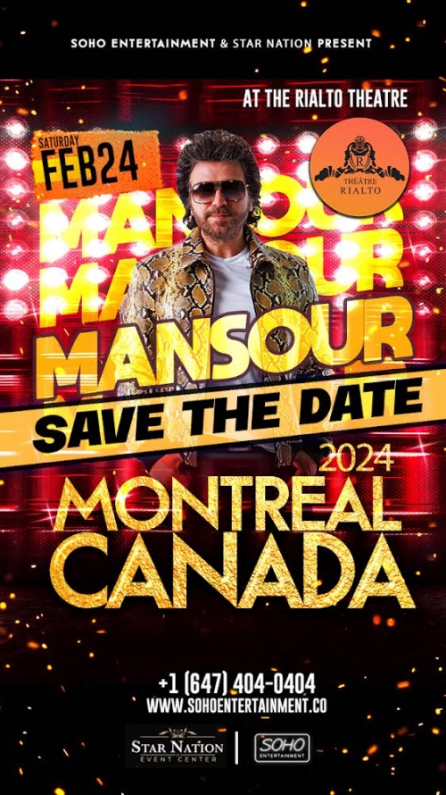 Mansour Live in Concert - Montreal