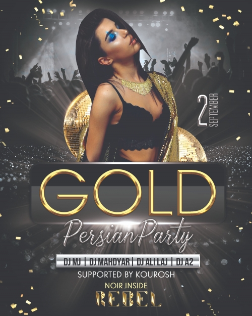 Gold Persian Party