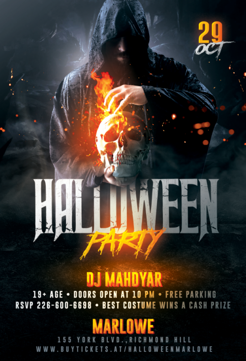 Halloween Party Marlowe October 29