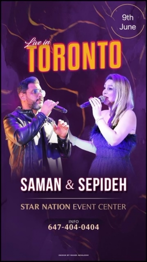  Saman and Sepideh live in Toronto