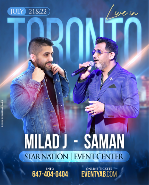  Milad J & Saman live in Toronto